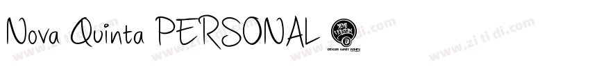 Nova Quinta PERSONAL字体转换